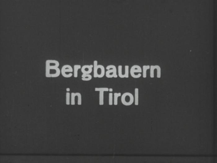 Bergbauern in Tirol