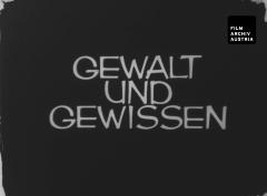 Gewalt und Gewissen