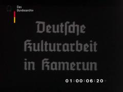 Deutsche Kulturarbeit in Kamerun