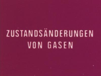 Zustandsänderung von Gasen