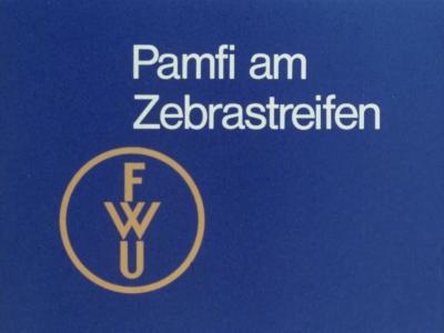 Pamfi am Zebrastreifen