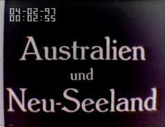 Australien und Neuseeland