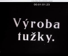 Výroba tužky