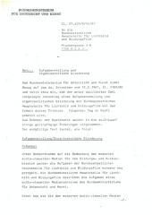 Aufgabenstellung und organisatorische Gliederung. Zl. 27.853/9/44/81