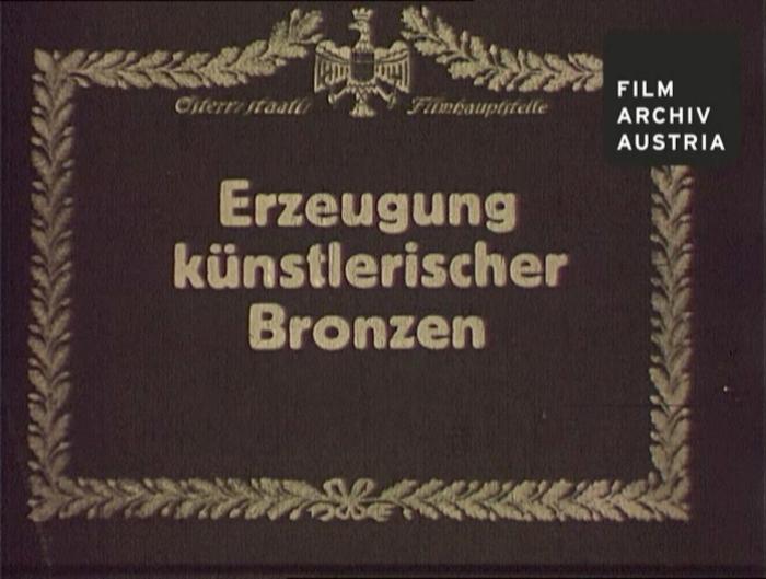 Erzeugung künstlerischer Bronzen