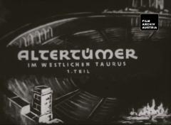 Altertümer im westlichen Taurus 1. Teil